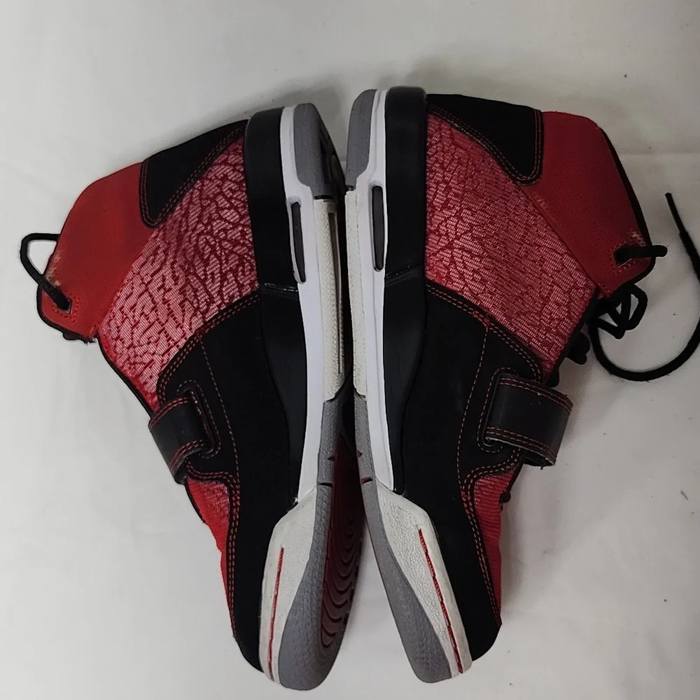 Nike Air Jordan Flight Club 90 / Black Red Rouge US‎ Size 6.5Y / 602662-601